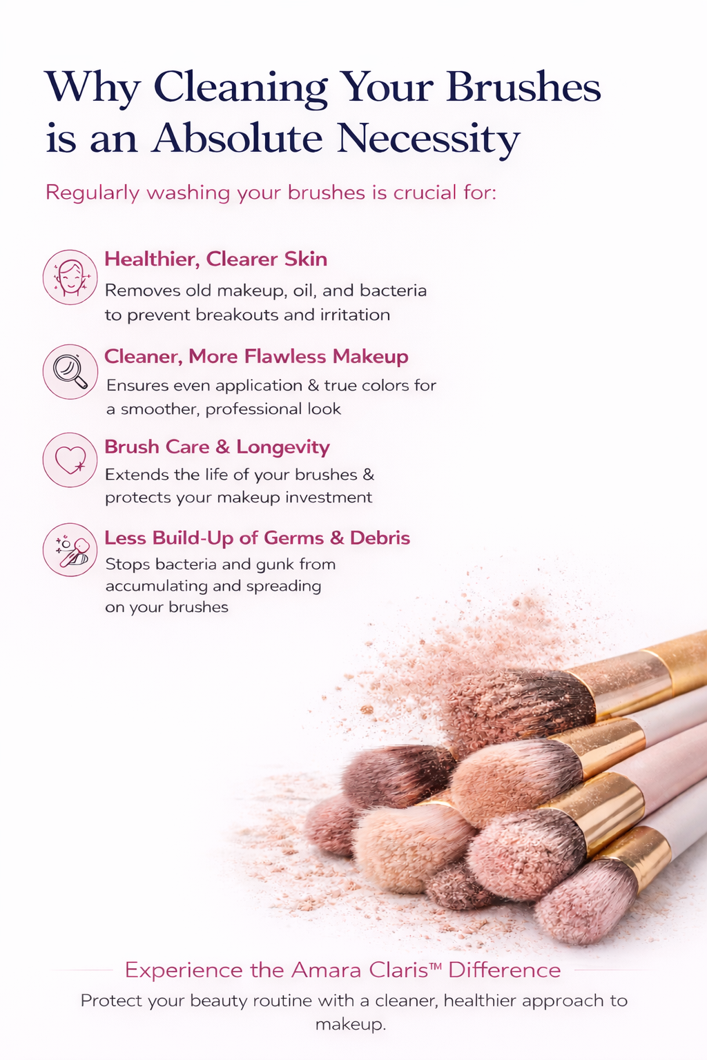 Amara Claris™ Makeup Brush Cleaner & Dryer